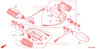 CLIGNOTANT pour Honda XR 125 L Kick start only de 2011
