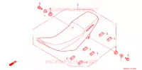 SELLE pour Honda XR 125 L Kick start only de 2011