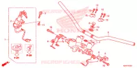 GUIDON   TE DE FOURCHE pour Honda XR 150 de 2017