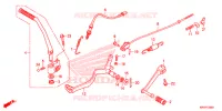 PEDALE pour Honda XR 150 de 2017
