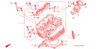 CULASSE pour Honda XR 250 de 2001