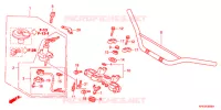 GUIDON   TE DE FOURCHE pour Honda XR 250 TORNADO de 2006