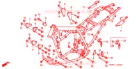 CADRE pour Honda XR 250 TORNADO de 2007