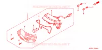 FEU ARRIERE pour Honda XR 250 TORNADO de 2007