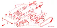 BRAS OSCILLANT pour Honda XR 250 TORNADO 2LA de 2007