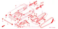 BRAS OSCILLANT pour Honda XR 250 TORNADO de 2005