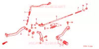 PEDALE pour Honda XR 250 TORNADO de 2005