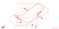 SELLE pour Honda XR 250 TORNADO de 2005