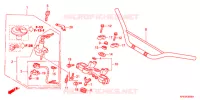 GUIDON   TE DE FOURCHE pour Honda XR 250 TORNADO de 2006