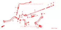 PEDALE pour Honda XR 250 TORNADO de 2006