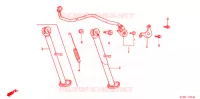 BEQUILLE LATERALE pour Honda XR 250 TORNADO de 2006