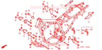 CADRE pour Honda XR 250 TORNADO de 2006