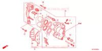 ETRIER DE FREIN AVANT pour Honda XR 250 TORNADO de 2006