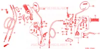 LEVIER DE GUIDON   CABLE   COMMODO pour Honda XR 250 TORNADO de 2006