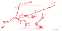 PEDALE pour Honda XR 250 TORNADO de 2006