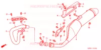SILENCIEUX D'ECHAPPEMENT (XR250HS6,7,8,E/LS6,7,8) pour Honda XR 250 TORNADO de 2006