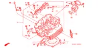 CULASSE pour Honda XR 250 TORNADO de 2007