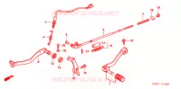 PEDALE pour Honda XR 250 TORNADO de 2007
