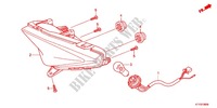FEU ARRIERE pour Honda CBR 125 SILVER de 2011