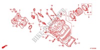 CULASSE pour Honda CBR 125 TRICOLORE de 2012