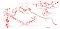 BATTERIE pour Honda CBF125 de 2013