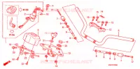 GUIDON   TE DE FOURCHE pour Honda CBF125 de 2013