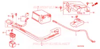 BATTERIE pour Honda CBF125 de 2013