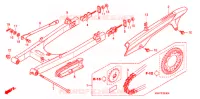 BRAS OSCILLANT pour Honda CBF125 de 2013