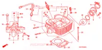 CULASSE pour Honda CBF125 de 2013