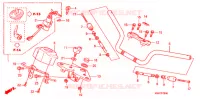 GUIDON   TE DE FOURCHE pour Honda CBF125 de 2013