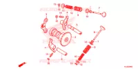 ARBRE A CAMES   SOUPAPE pour Honda ELITE 125 de 2014