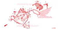 PROTEGE JAMBES pour Honda ELITE 125 de 2014