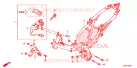 CADRE pour Honda WAVE 110 de 2014