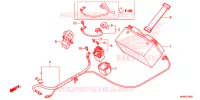 BATTERIE pour Honda CB 1000 R ROUGE SIENNE de 2015