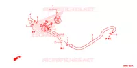 VALVE DE COMMANDE D'INJECTION D'AIR pour Honda CB 1000 R HYPER RED de 2015