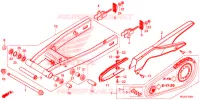 BRAS OSCILLANT pour Honda CB 500 F de 2015