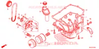 CARTER   POMPE   FILTRE A HUILE pour Honda CB 500 X de 2015
