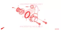 THERMOSTAT pour Honda CB 500 X de 2015