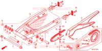 BRAS OSCILLANT pour Honda CB 500 X de 2015