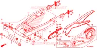BRAS OSCILLANT pour Honda CBR 500 R TRICOLOR de 2015