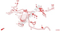 SYSTÈME DE RECYCLAGE DES GAZ pour Honda CBR 500 R de 2015