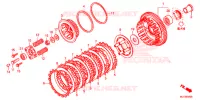 EMBRAYAGE pour Honda CBR 500 R de 2015