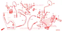 LEVIER DE GUIDON   CABLE   COMMODO pour Honda CG 110 de 2016