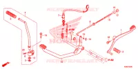 PEDALE pour Honda CG 110 de 2016