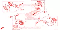 CLIGNOTANT pour Honda CRF 250 L RED de 2015