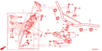 GUIDON   TE DE FOURCHE pour Honda CRF 250 L ROJO de 2016