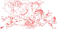 SELLE pour Honda SILVER WING 600 ABS de 2009
