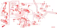 GUIDON   TE DE FOURCHE pour Honda CB 125 F de 2015