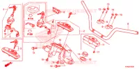 GUIDON   TE DE FOURCHE pour Honda CB 125 F de 2015