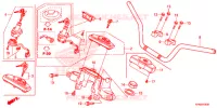 GUIDON   TE DE FOURCHE pour Honda CB 125 F de 2015